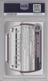 Justin Crawford from the 2023 Bowman  set graded by PSA and given an overall grade of 10.