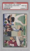 Jeff Granger / Brooks Kieschnick / Alex Rodriguez from the 1993 Classic Four Sport set graded by PSA and given an overall grade of 10.