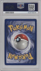 Pikachu from the 1999 Pokemon set featuring a Yellow Cheeks parallel graded by PSA and given an overall grade of 10.
