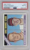 Jim McGlothlin/Ed Sukla from the 1966 Topps set graded by PSA and given an overall grade of 8.