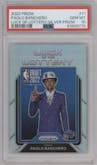Paolo Banchero from the 2022-23 Panini Prizm  set featuring a Silver Prizm parallel graded by PSA and given an overall grade of 10.