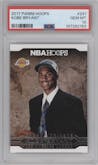 Kobe Bryant from the 2017-18 Panini NBA Hoops set graded by PSA and given an overall grade of 10.