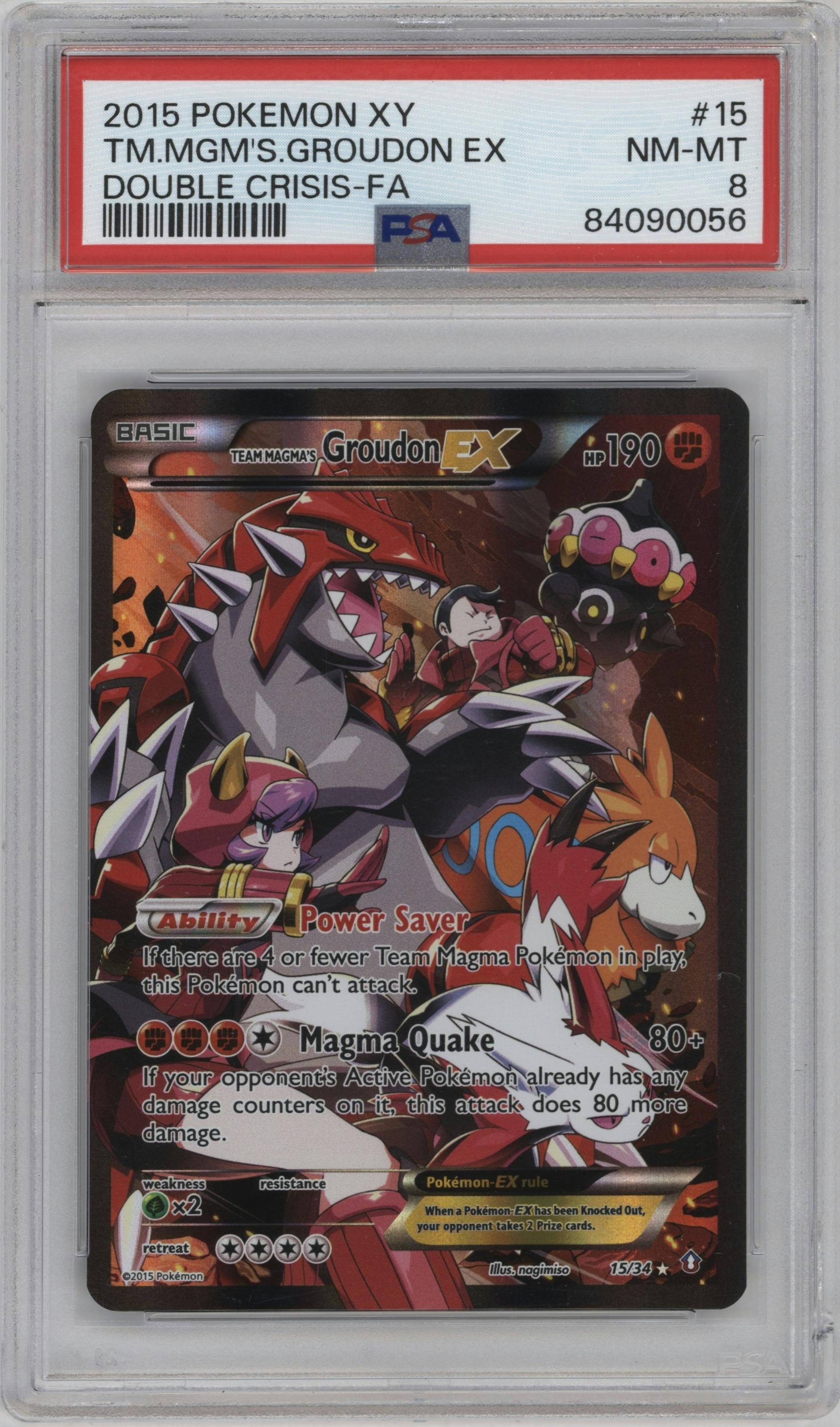 Team Magma's Groudon EX