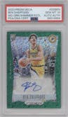 Ben Sheppard from the 2023-24 Panini Prizm Deca set featuring a FOTL Green Shimmer parallel graded by PSA and given an overall grade of 10.
