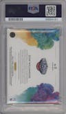 Zion Williamson from the 2020-21 Panini Spectra set graded by PSA and given an overall grade of 10.