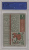 Bob Anderson from the 1959 Topps set graded by PSA and given an overall grade of 8.