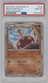 Medicham from the 2014 Pokemon XY JPN set graded by PSA and given an overall grade of 10.