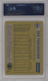 Joe Theismann from the 1982 Topps set graded by PSA and given an overall grade of 10.