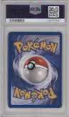 Charizard from the 2000 Pokemon set graded by PSA and given an overall grade of 7.