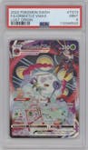Orbeetle VMAX from the 2022 Pokemon SWSH set graded by PSA and given an overall grade of 9.