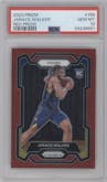 Jarace Walker from the 2023-24 Panini Prizm set featuring a Red Prizm parallel graded by PSA and given an overall grade of 10.