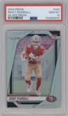 Ricky Pearsall from the 2024 Panini Prizm set featuring a Silver Prizm parallel graded by PSA and given an overall grade of 10.