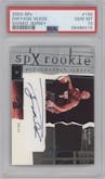 Dwyane Wade from the 2003-04 SPx set graded by PSA and given an overall grade of 10.
