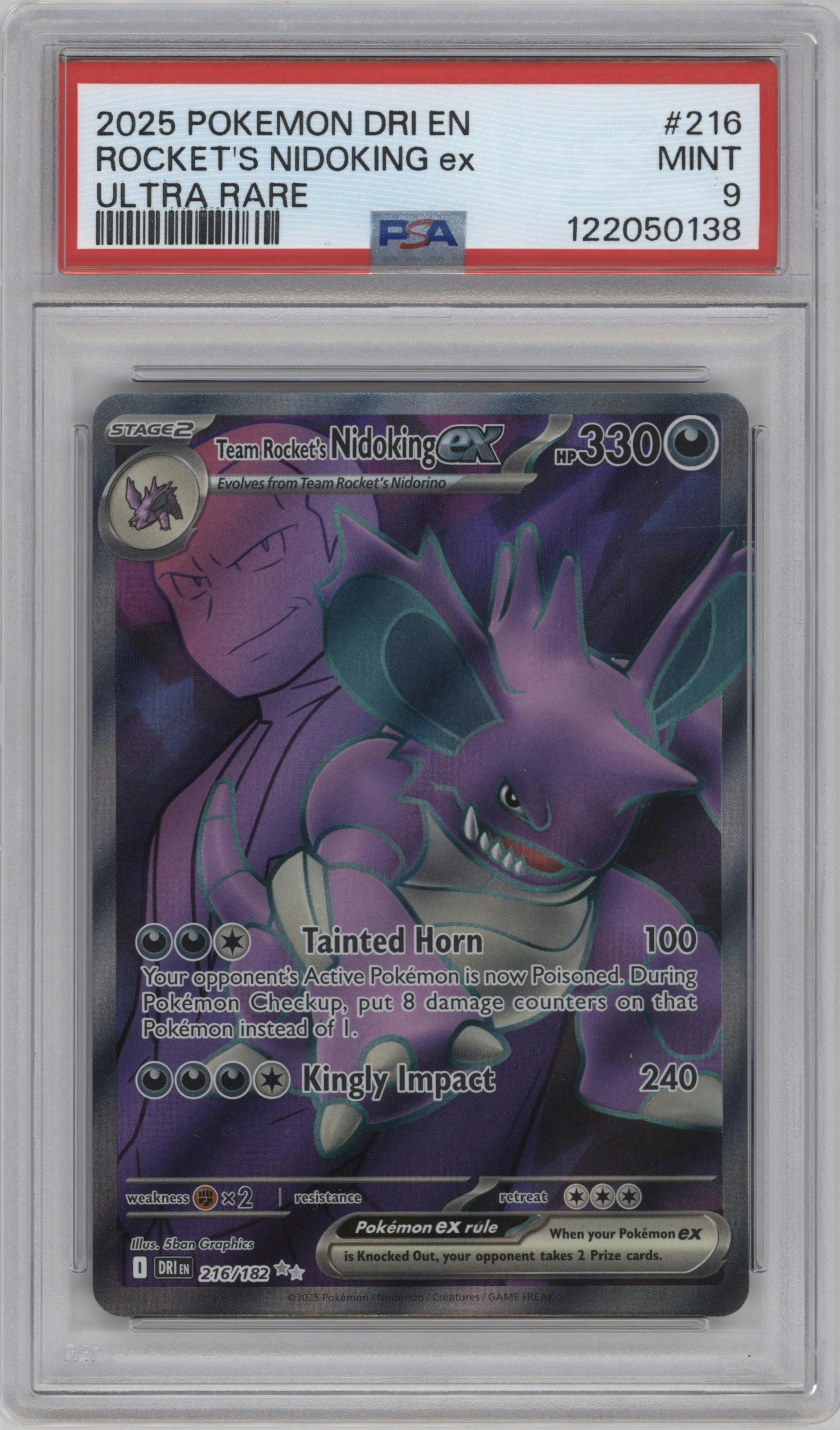 Team Rocket's Nidoking ex
