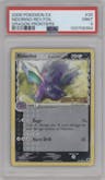 Nidorino from the 2006 Pokemon EX set graded by PSA and given an overall grade of 9.