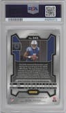 Anthony Richardson from the 2023 Panini Prizm set graded by PSA and given an overall grade of 9.
