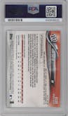 Juan Soto from the 2018 Topps Update set graded by PSA and given an overall grade of 10.