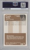 Frank Viola from the 1983 Fleer  set graded by PSA and given an overall grade of 9.