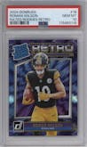 Roman Wilson from the 2024 Donruss set graded by PSA and given an overall grade of 10.