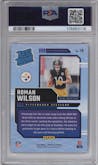 Roman Wilson from the 2024 Donruss set graded by PSA and given an overall grade of 10.