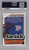 Shai Gilgeous-Alexander from the 2024-25 Panini Donruss set graded by PSA and given an overall grade of 10.