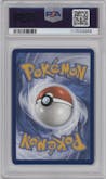 Espeon from the 2023 Pokemon SV set featuring a Best Buy Exclusive parallel graded by PSA and given an overall grade of 9.
