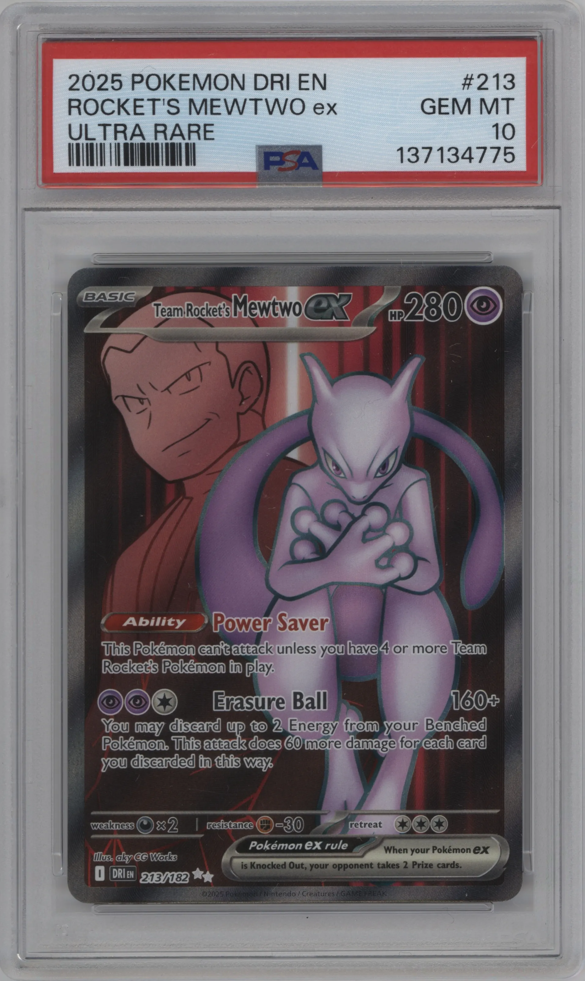 Team Rocket's Mewtwo ex