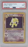 Hypno from the 1999 Pokemon set graded by PSA and given an overall grade of 9.