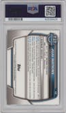 Juju Watkins from the 2022-23 Bowman University Chrome set graded by PSA and given an overall grade of 9.