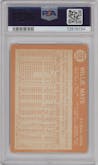 Willie Mays from the 1964 Topps set graded by PSA and given an overall grade of 3.5.