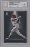 Christian Moore from the 2024 Bowman Draft set graded by Beckett and given an overall grade of 9.