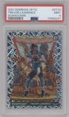 Trevor Lawrence from the 2021 Panini Donruss Optic set graded by PSA and given an overall grade of 9.