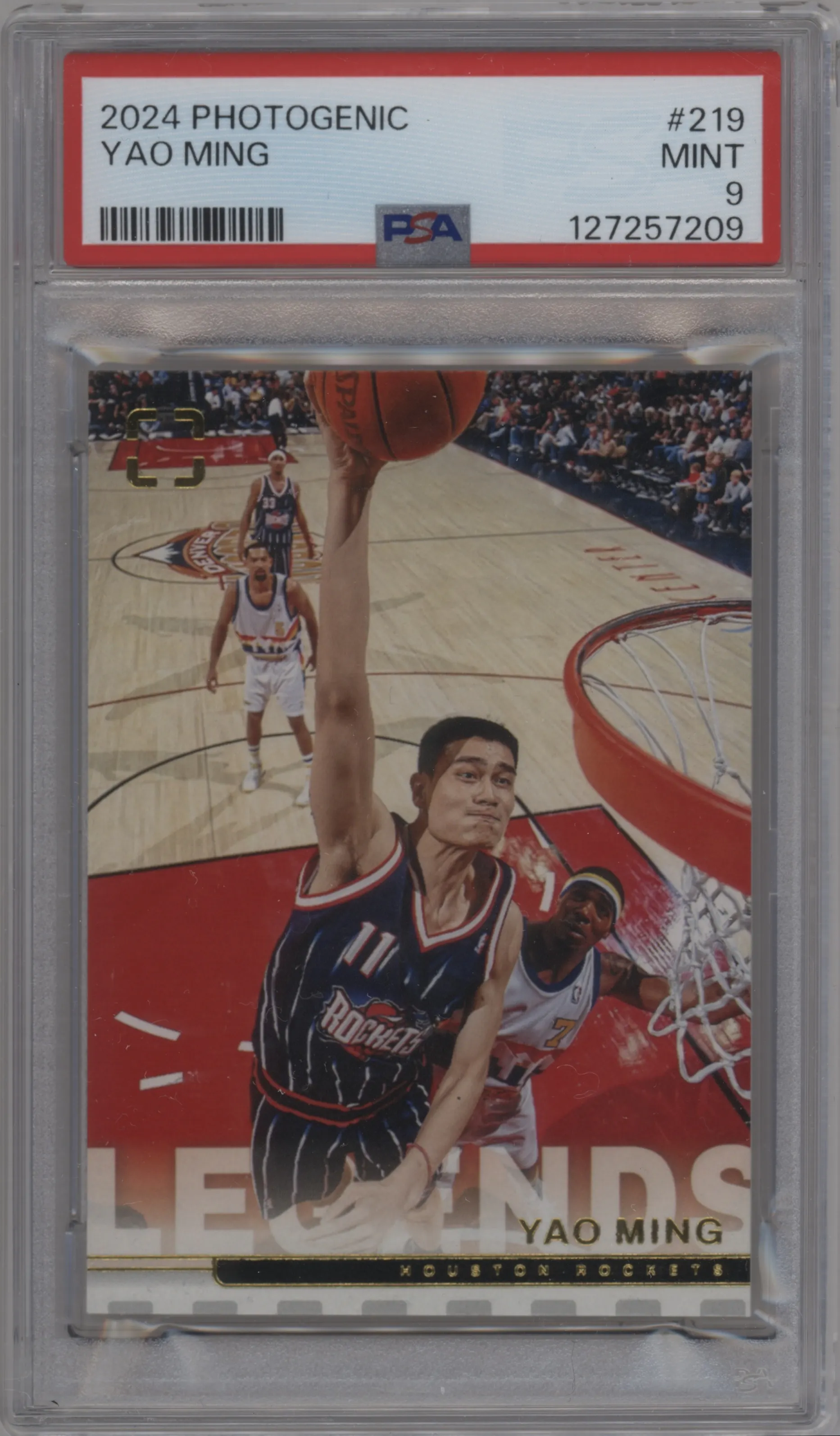 2024 Panini PhotoGenic Yao Ming #219 PSA 9