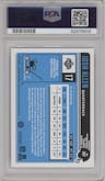 Josh Allen from the 2018 Panini Classics set featuring a Blue Back parallel graded by PSA and given an overall grade of 10.