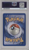 Pikachu from the 2006 Pokemon set featuring a 10th Anniversary Journey Across America parallel graded by PSA and given an overall grade of 9.