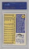 Tony Perez from the 1970 Topps set graded by PSA and given an overall grade of 7.