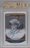 Carlos Correa from the 2013 Bowman set graded by Beckett and given an overall grade of 9.5.