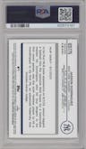 Jasson Dominguez from the 2024 Topps Update set graded by PSA and given an overall grade of 10.