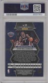 Zion Williamson from the 2022-23 Panini Mosaic set featuring a Glitter Mosaic parallel graded by PSA and given an overall grade of 9.