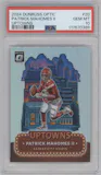 Patrick Mahomes II from the 2024 Donruss Optic set graded by PSA and given an overall grade of 10.