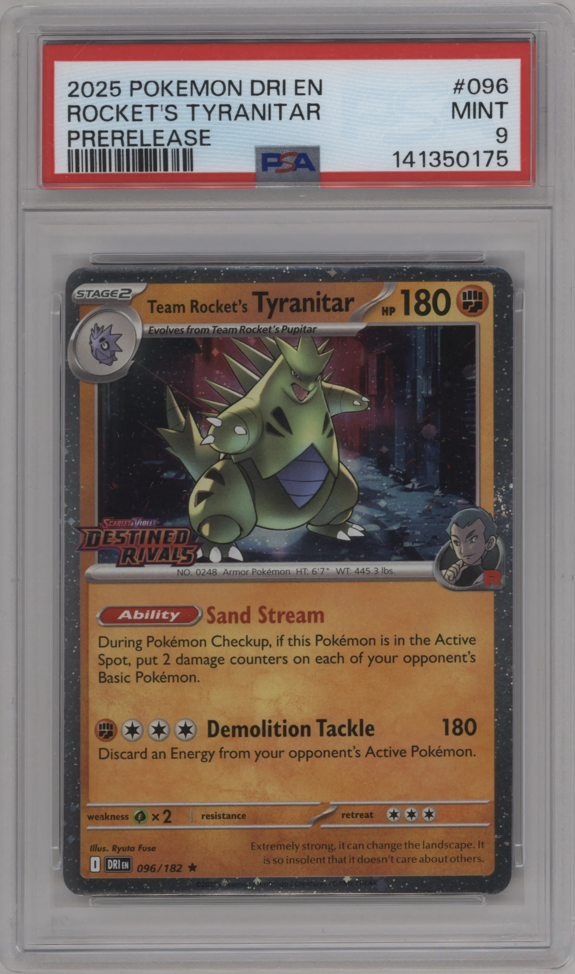 Team Rocket's Tyranitar