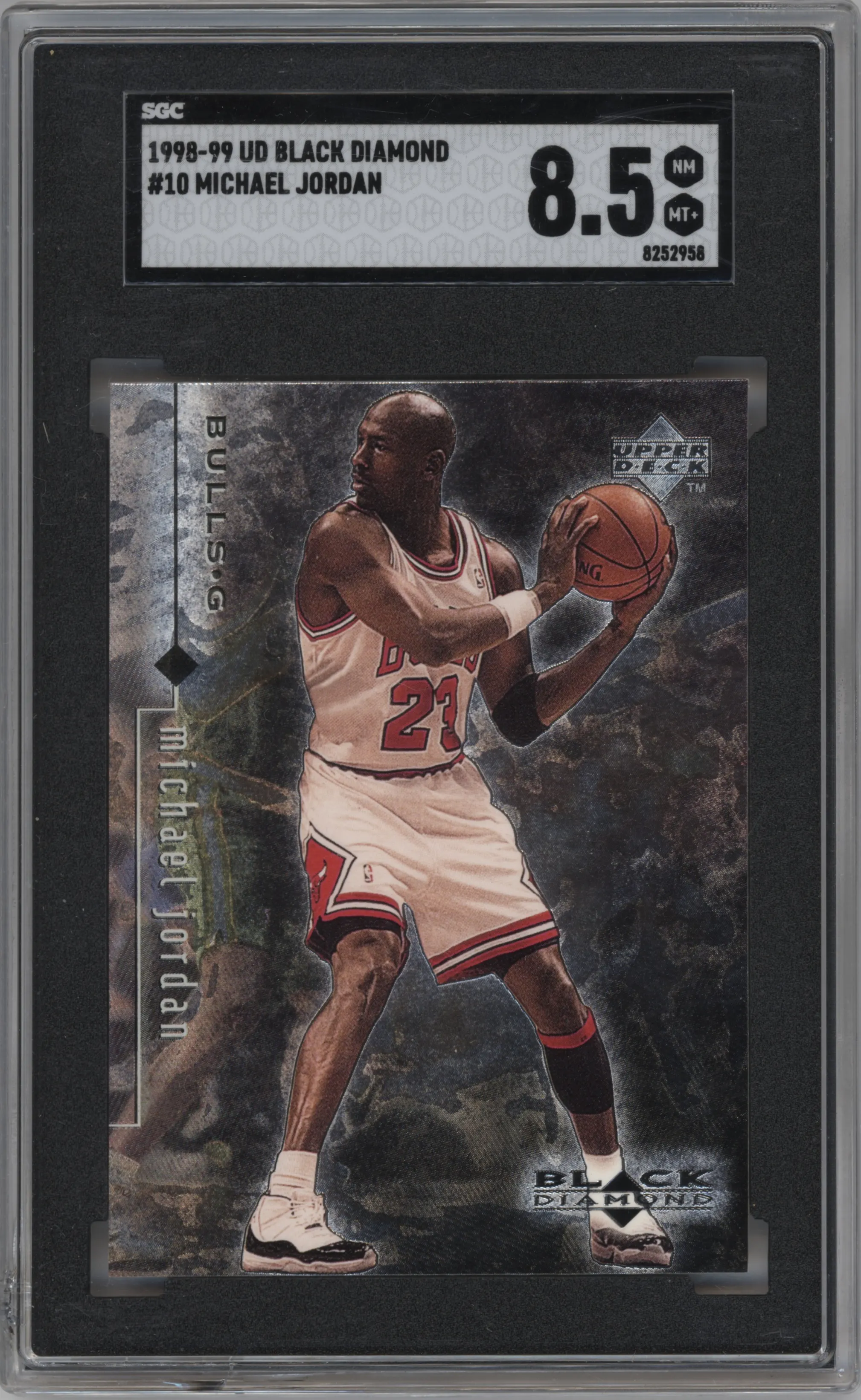 1998 Upper Deck Black Diamond Michael Jordan SGC 8.5