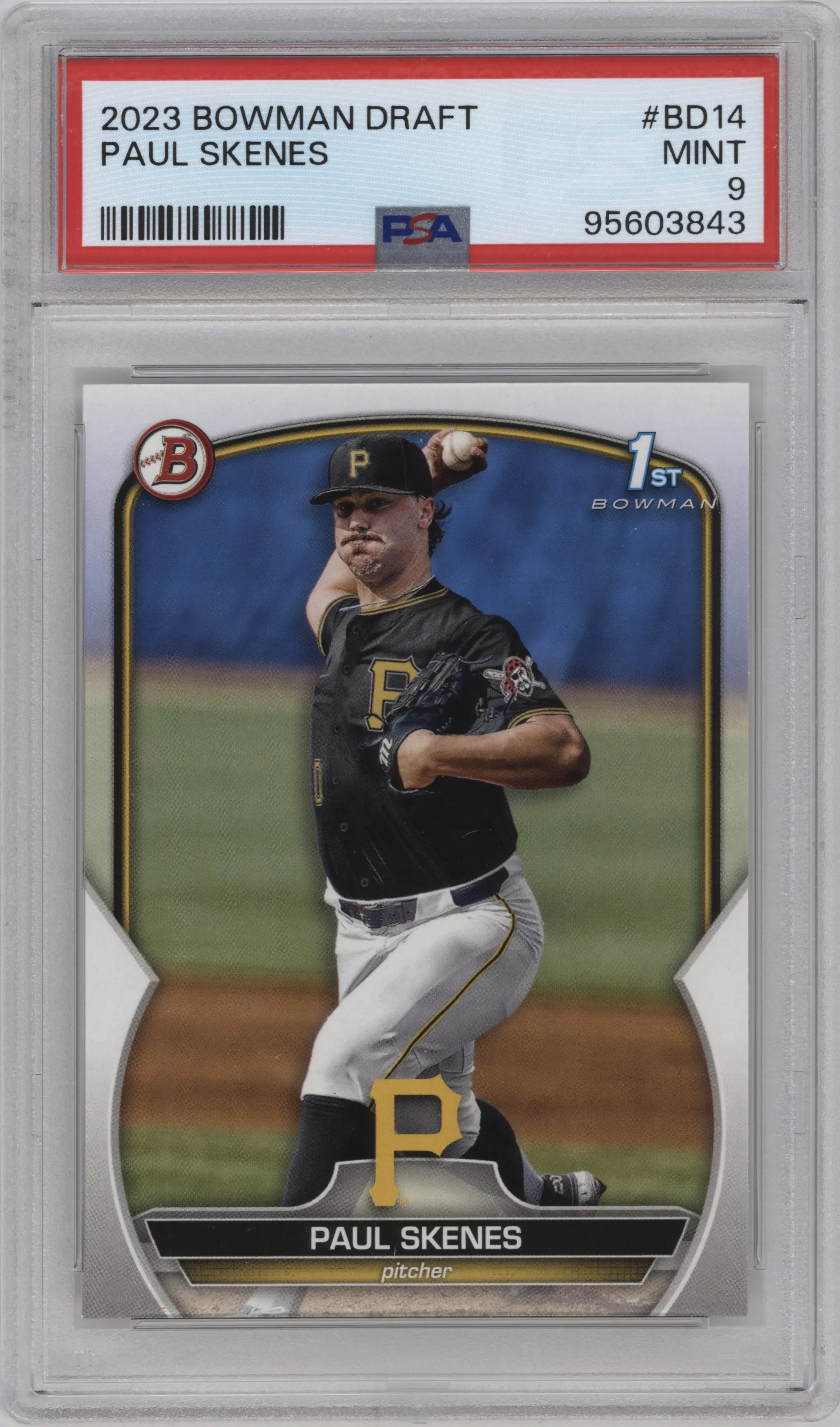 2023 Bowman Draft Paul Skenes PSA 9