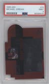 Michael Jordan from the 1996-97 Upper Deck UD3 set graded by PSA and given an overall grade of 9.