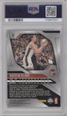 Caitlin Clark from the 2024 Panini Prizm WNBA set graded by PSA and given an overall grade of 9.