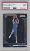 Luka Doncic from the 2018-19 Panini Prizm set graded by PSA and given an overall grade of 9.