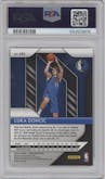 Luka Doncic from the 2018-19 Panini Prizm set graded by PSA and given an overall grade of 9.