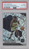 Anthony Edwards from the 2020-21 Panini Mosaic set featuring a Fast Break parallel graded by PSA and given an overall grade of 10.