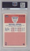 Michael Jordan from the 1986-87 Fleer set graded by PSA and given an overall grade of 1.5.
