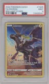Zekrom from the 2022 Pokemon SWSH set graded by PSA and given an overall grade of 9.